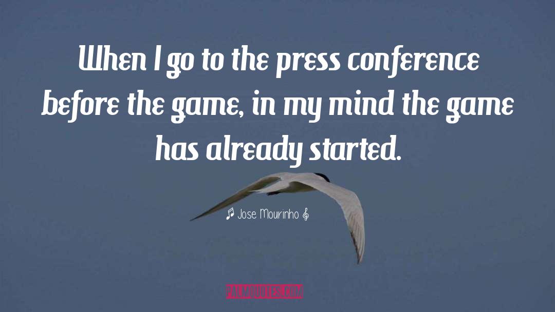Press Conference quotes by Jose Mourinho