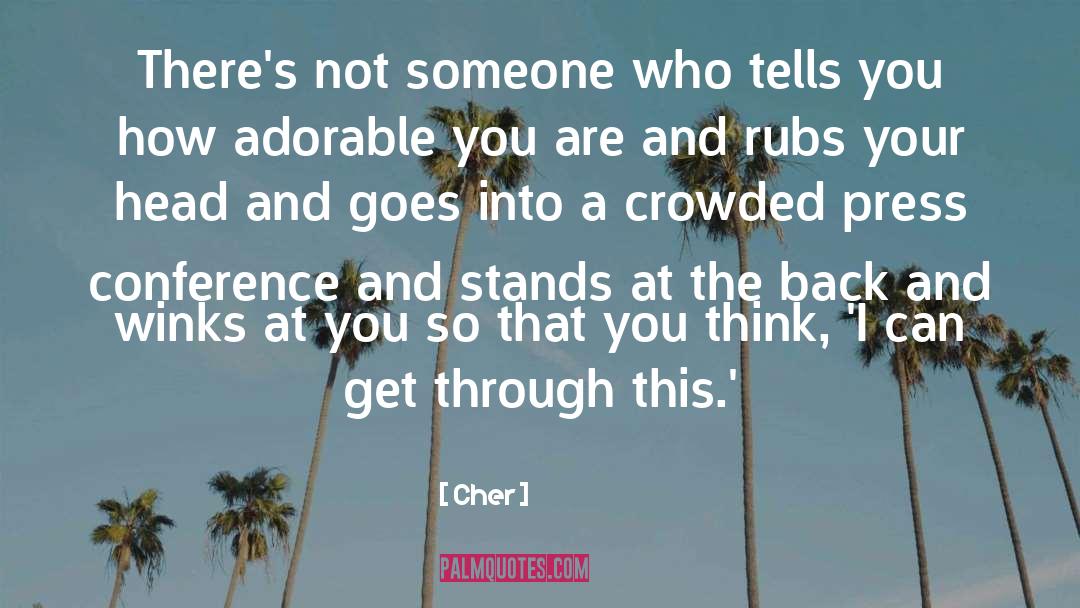 Press Conference quotes by Cher