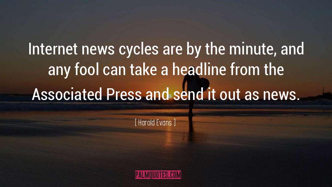 Press Forward quotes by Harold Evans