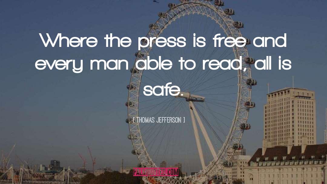 Press Freedom quotes by Thomas Jefferson