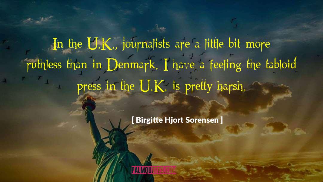 Press In quotes by Birgitte Hjort Sorensen