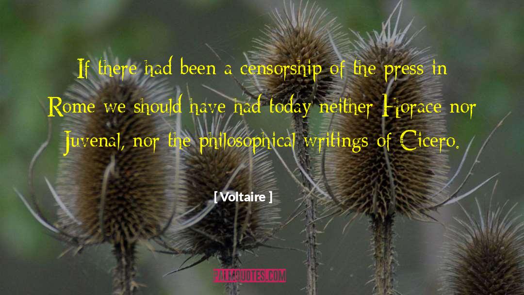 Press In quotes by Voltaire
