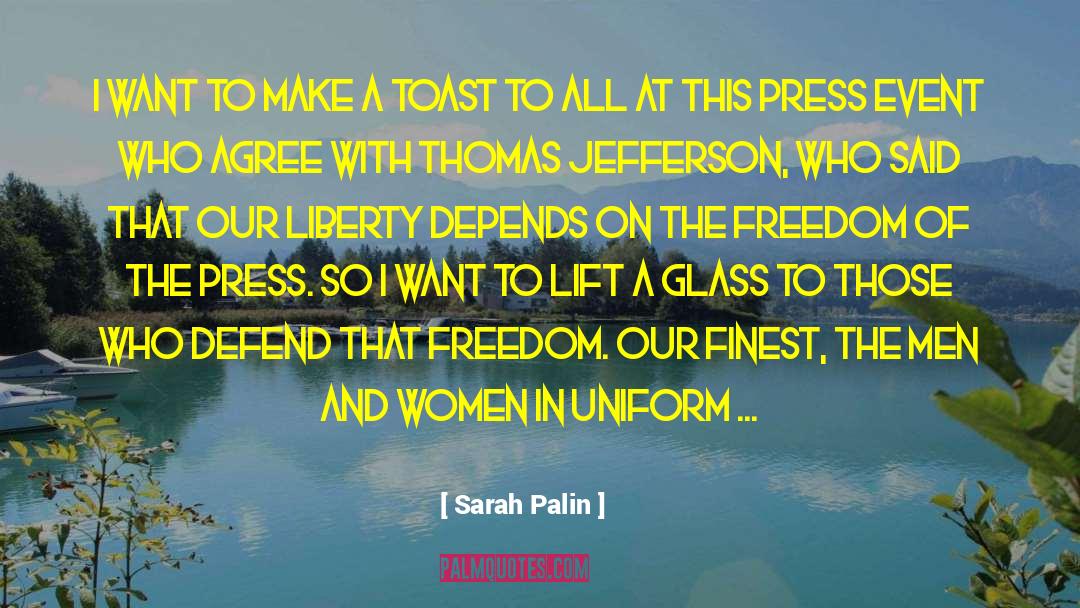 Press On Nail quotes by Sarah Palin