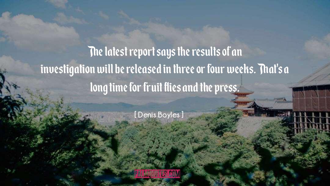 Press quotes by Denis Boyles