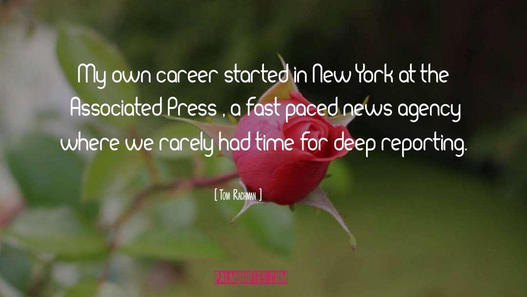 Press quotes by Tom Rachman