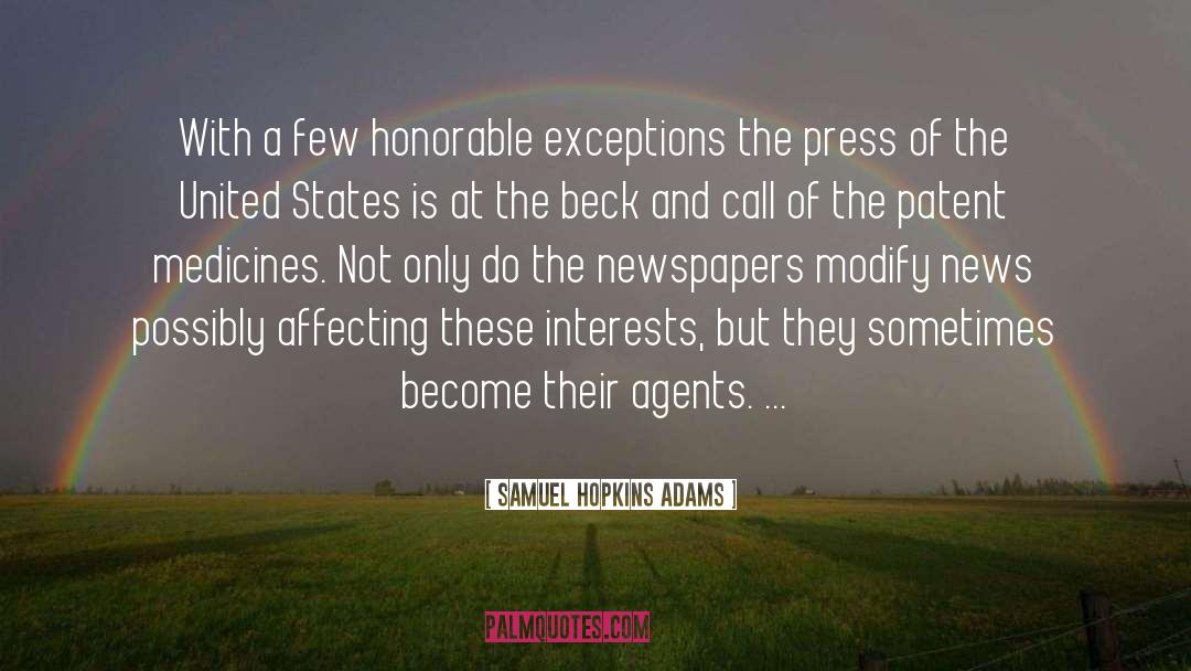 Press quotes by Samuel Hopkins Adams