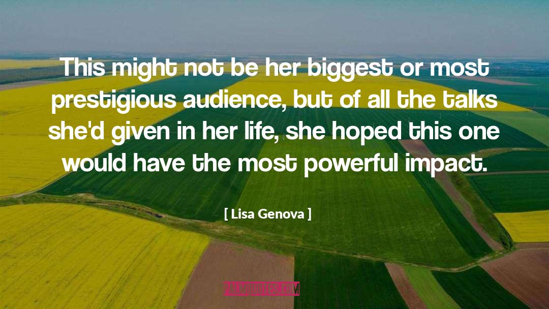Prestigious quotes by Lisa Genova