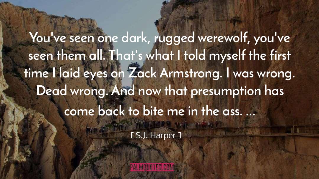 Presumption quotes by S.J. Harper