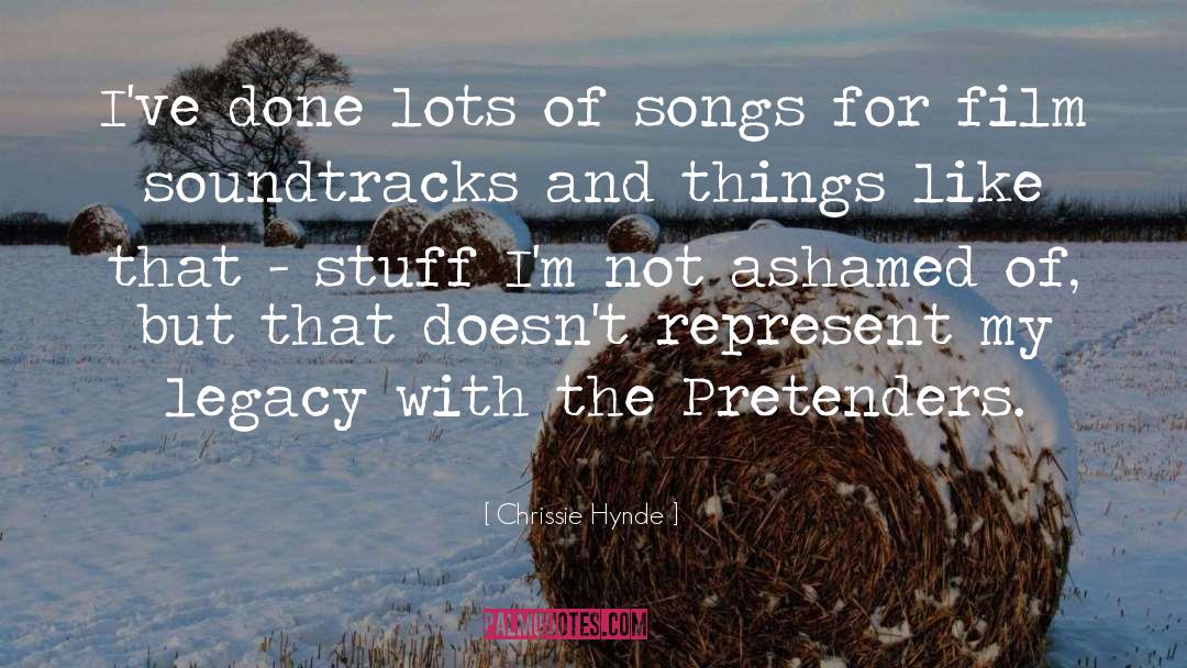 Pretenders quotes by Chrissie Hynde