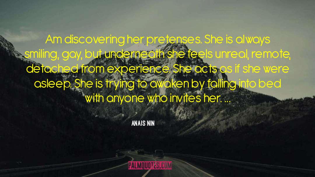Pretenses quotes by Anais Nin