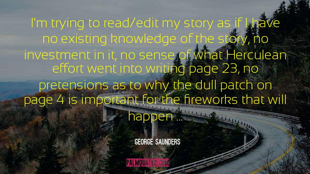 Pretensions quotes by George Saunders