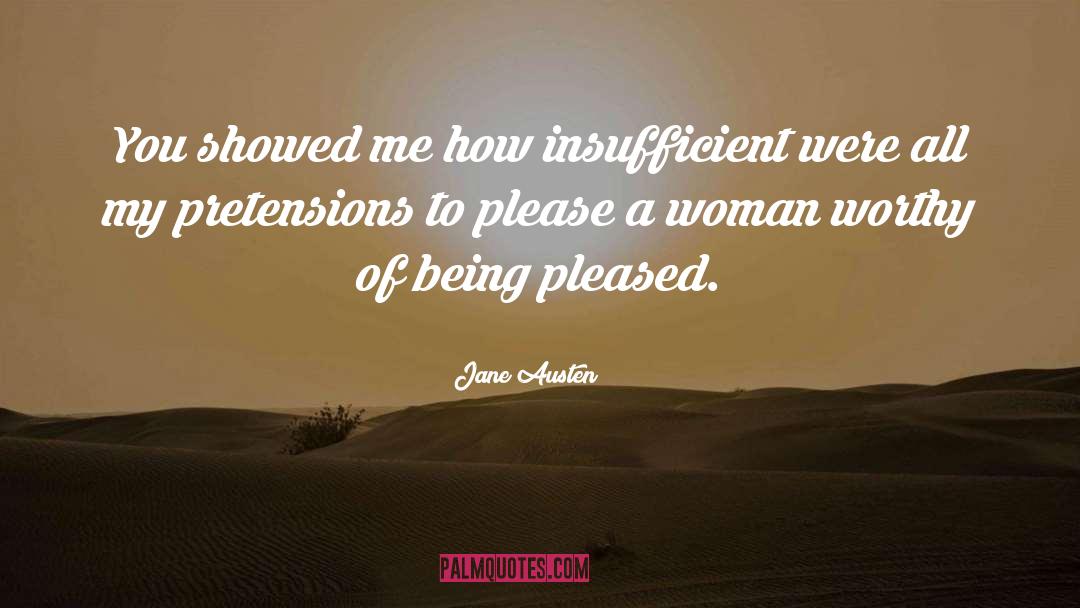 Pretensions quotes by Jane Austen