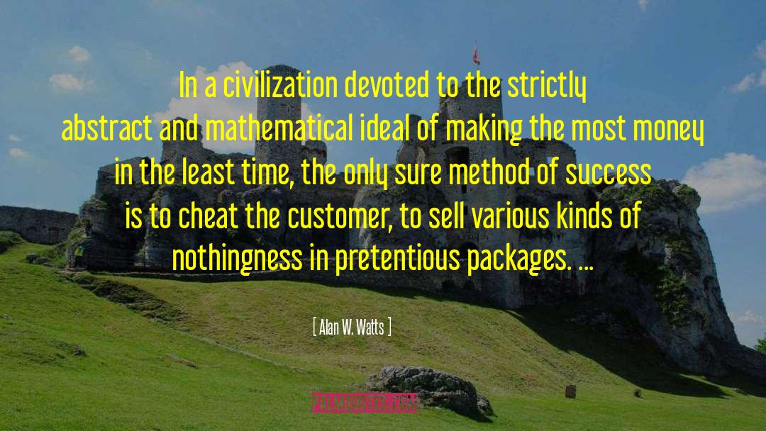 Pretentious Twaddle quotes by Alan W. Watts
