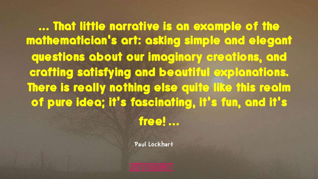 Pretentiously Elegant quotes by Paul Lockhart