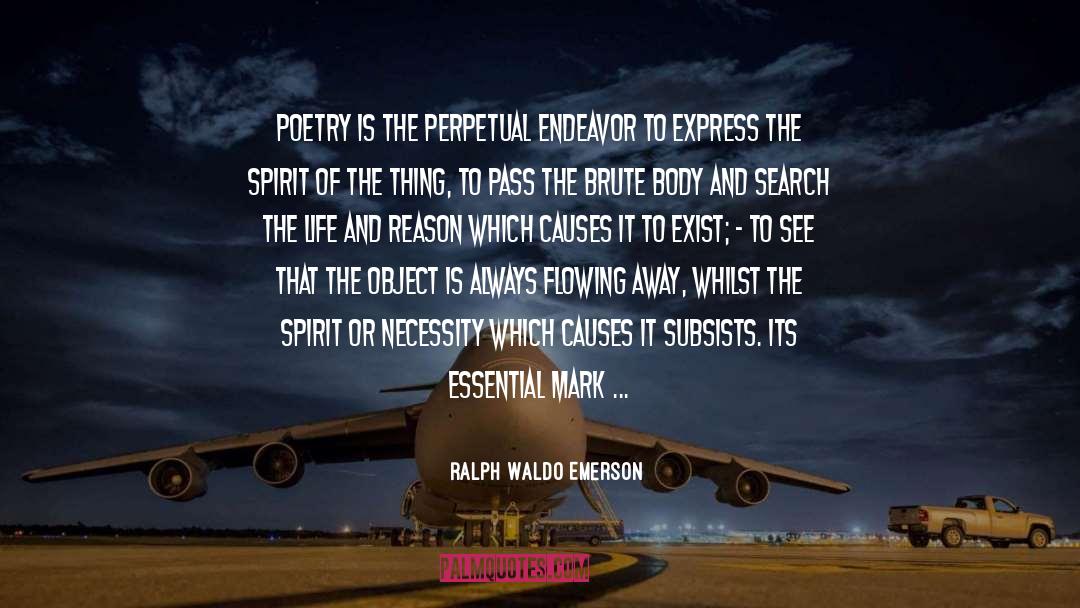 Preternatural quotes by Ralph Waldo Emerson