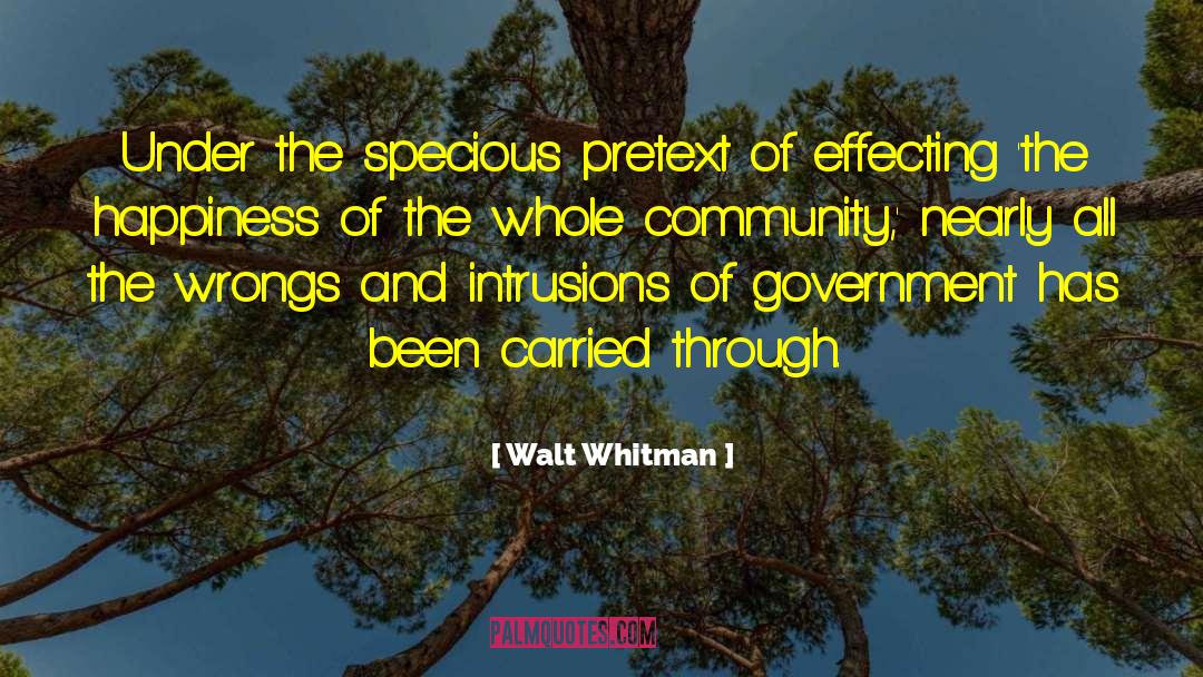 Pretext quotes by Walt Whitman