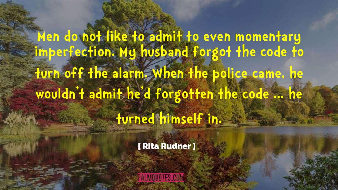 Pretextual Police quotes by Rita Rudner