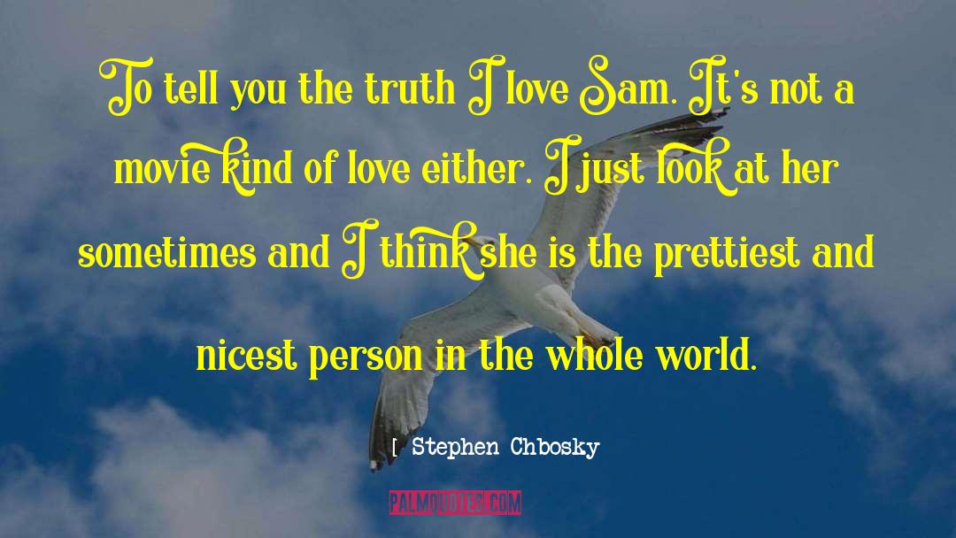 Prettiest quotes by Stephen Chbosky