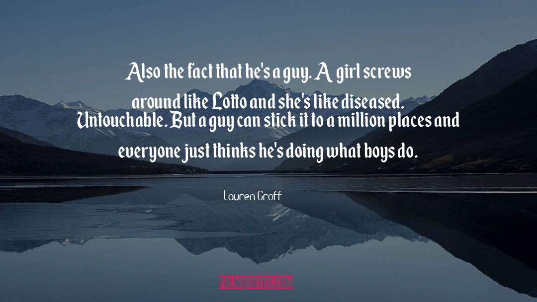 Pretty Boys quotes by Lauren Groff