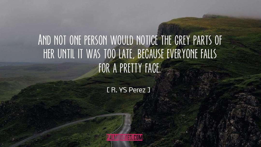 Pretty Face quotes by R. YS Perez