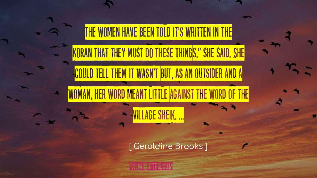 Pretty Little Things quotes by Geraldine Brooks