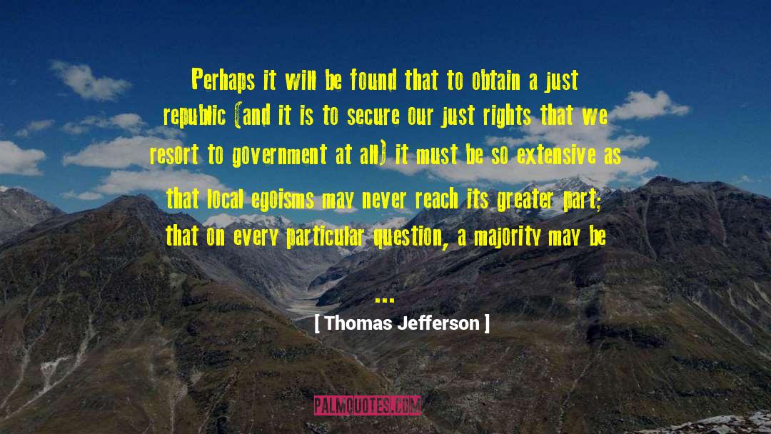 Prevalence quotes by Thomas Jefferson