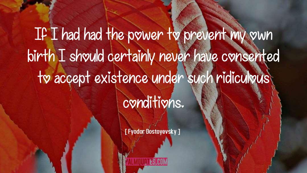 Prevent quotes by Fyodor Dostoyevsky