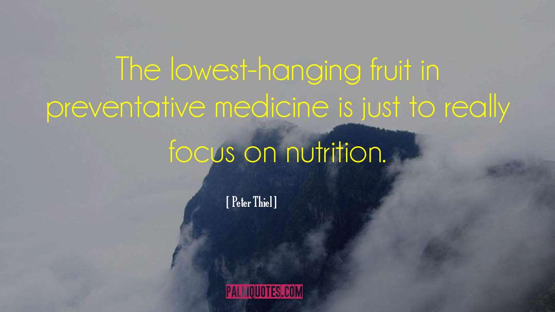 Preventative Medicine quotes by Peter Thiel
