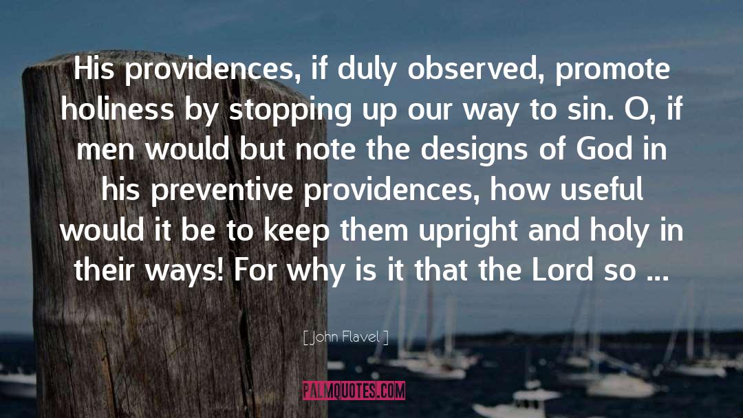 Preventive quotes by John Flavel