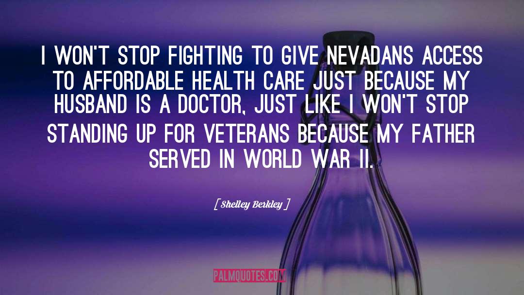 Preventive War quotes by Shelley Berkley