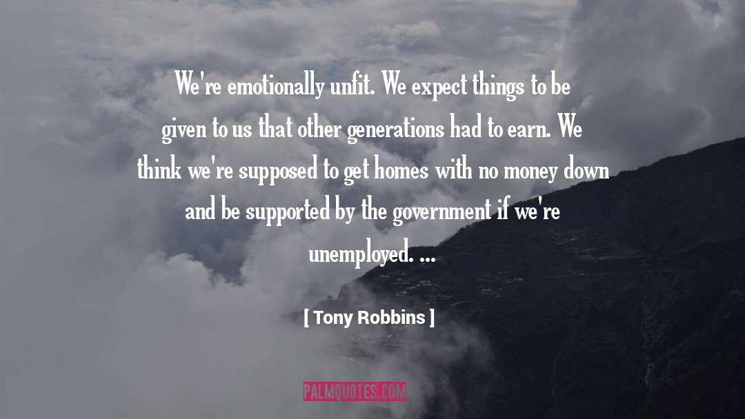 Previous Generations quotes by Tony Robbins