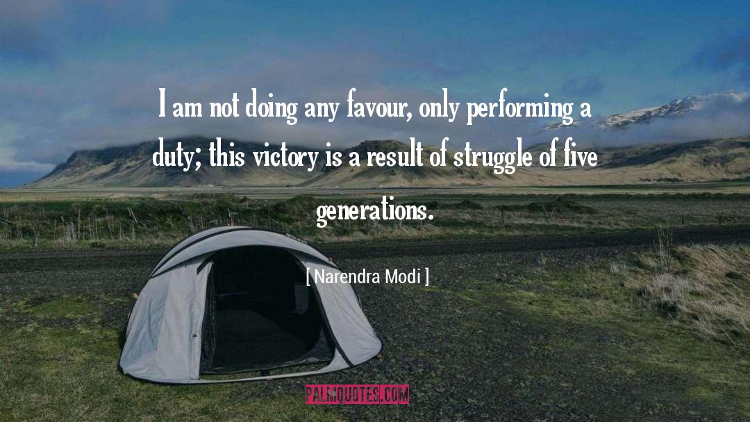 Previous Generations quotes by Narendra Modi