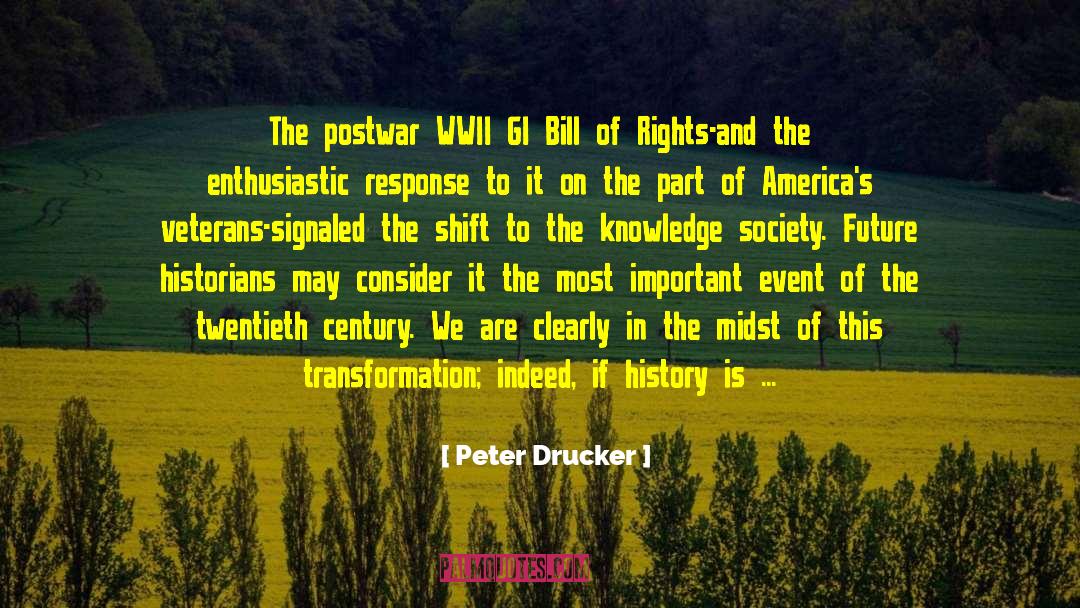 Previsions 2020 quotes by Peter Drucker