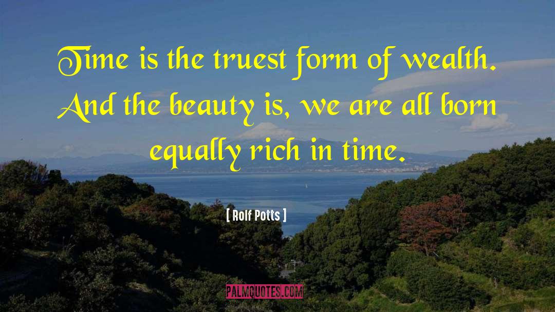 Price Of Beauty quotes by Rolf Potts