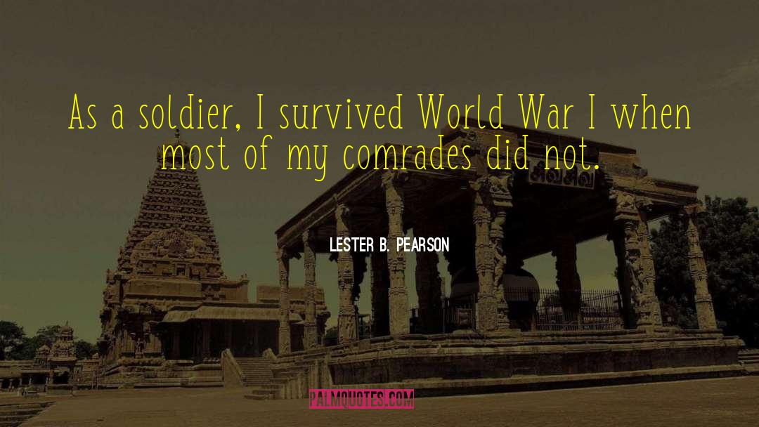Price Of War quotes by Lester B. Pearson