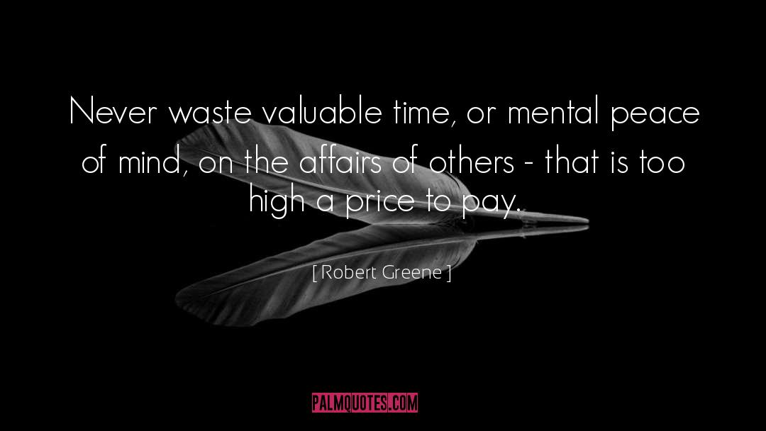 Price quotes by Robert Greene