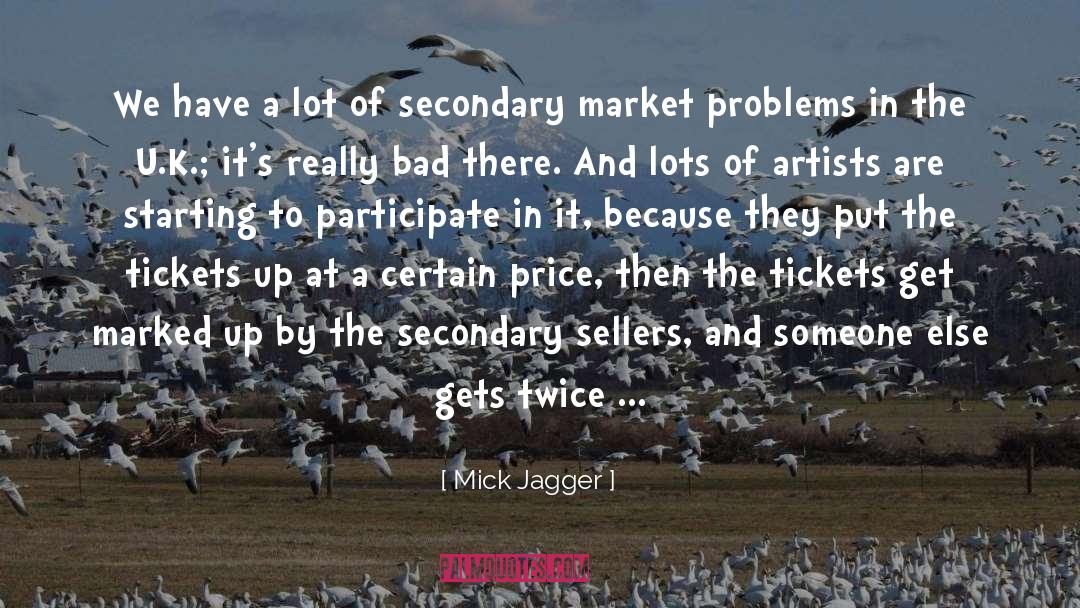 Price Stability quotes by Mick Jagger