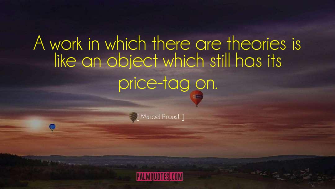 Price Tag quotes by Marcel Proust