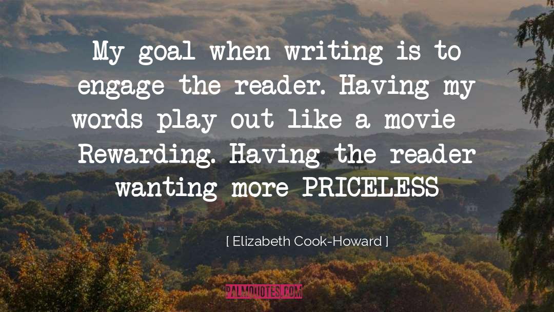 Priceless quotes by Elizabeth Cook-Howard