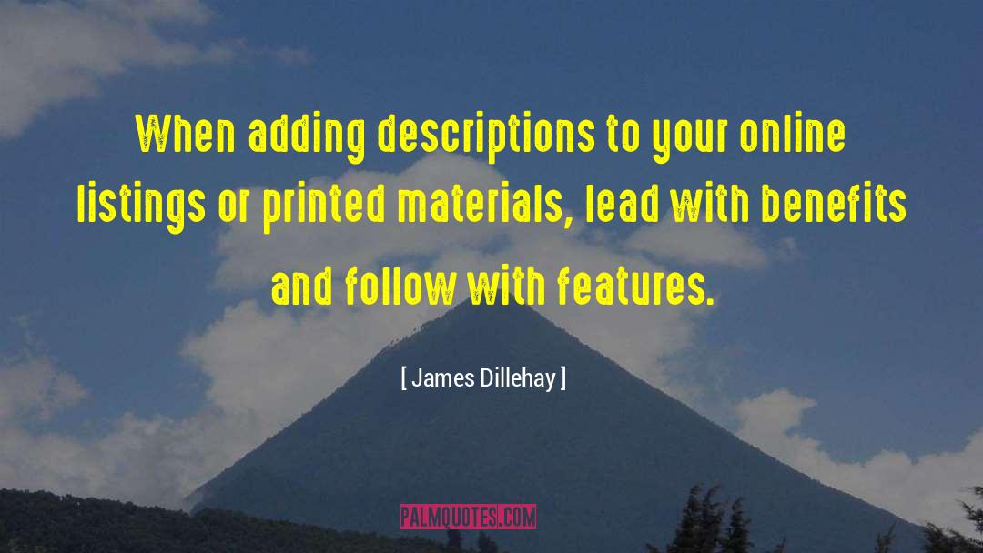 Pricing Crafts quotes by James Dillehay