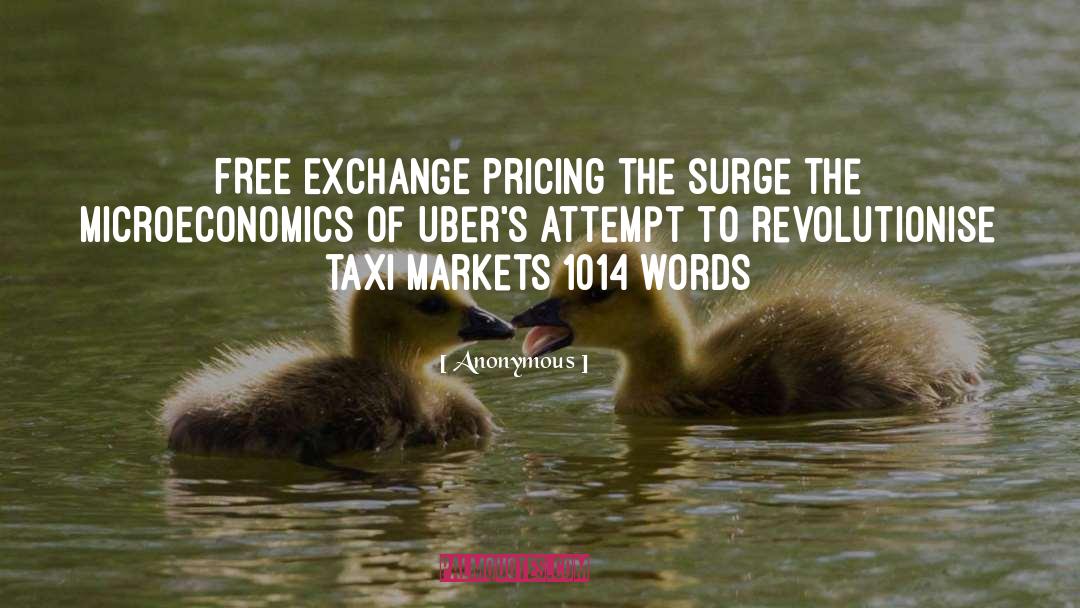 Pricing quotes by Anonymous