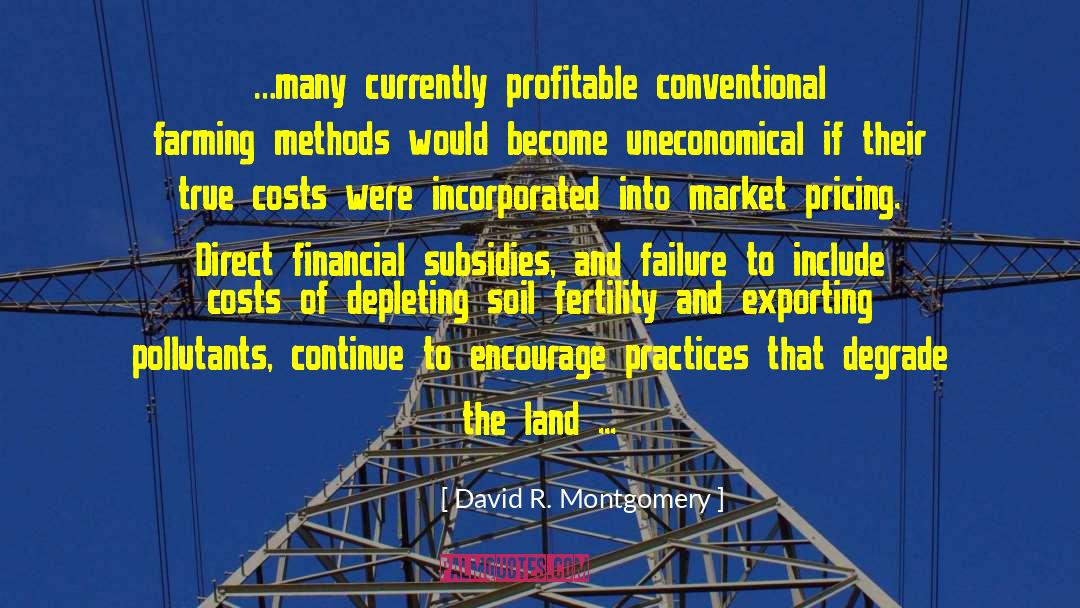 Pricing quotes by David R. Montgomery