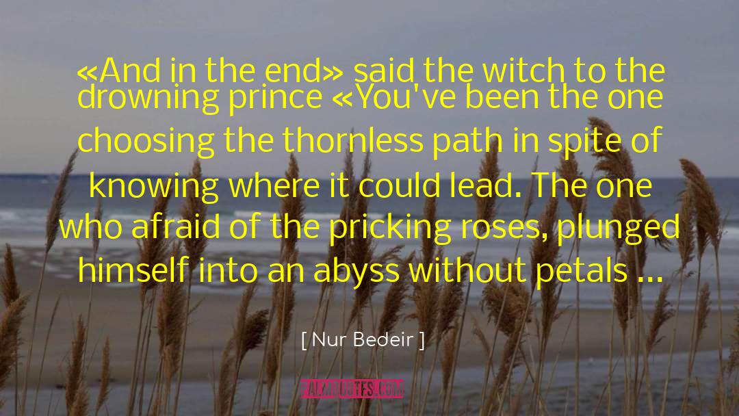 Prickled Petals quotes by Nur Bedeir