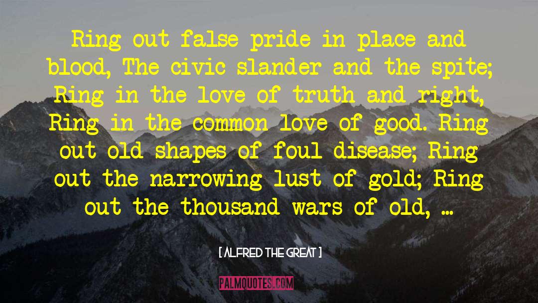 Pride And Arrogance quotes by Alfred The Great