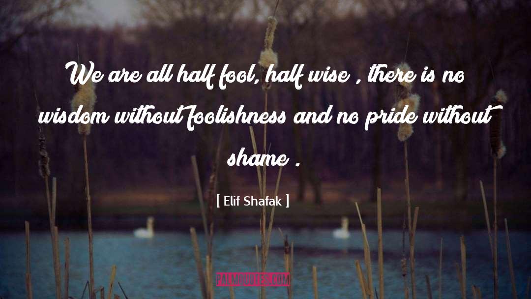 Pride And Humility quotes by Elif Shafak