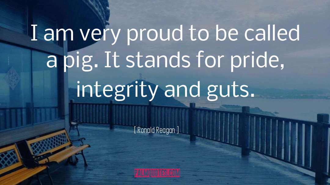 Pride quotes by Ronald Reagan