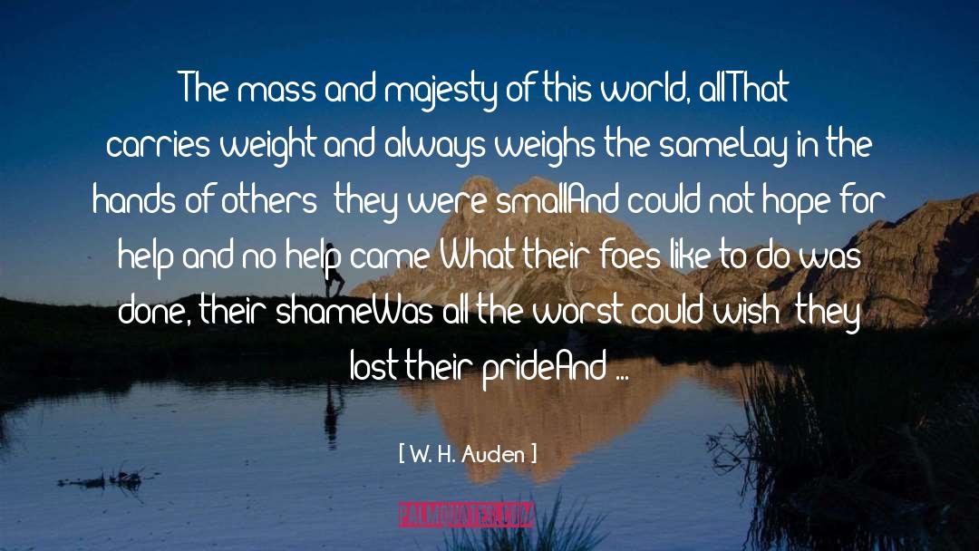 Pride quotes by W. H. Auden