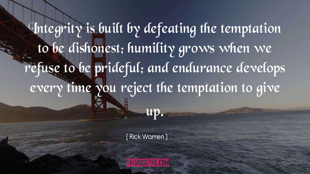 Prideful quotes by Rick Warren