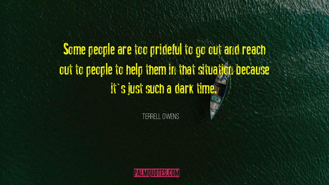 Prideful quotes by Terrell Owens