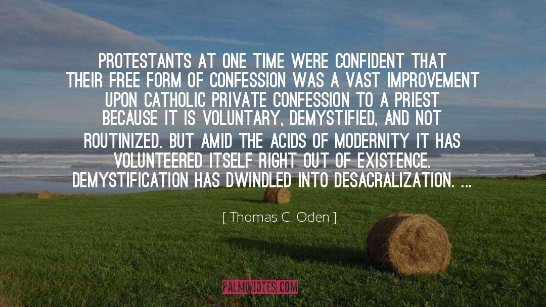 Priest quotes by Thomas C. Oden